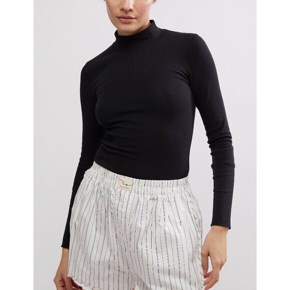 FREE PEOPLE Rickie Top / Black - Picture 4 of 8